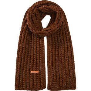 Women's Coffee Fashionable Casual Scarf Soft Acrylic Winter Warm Stylish Design